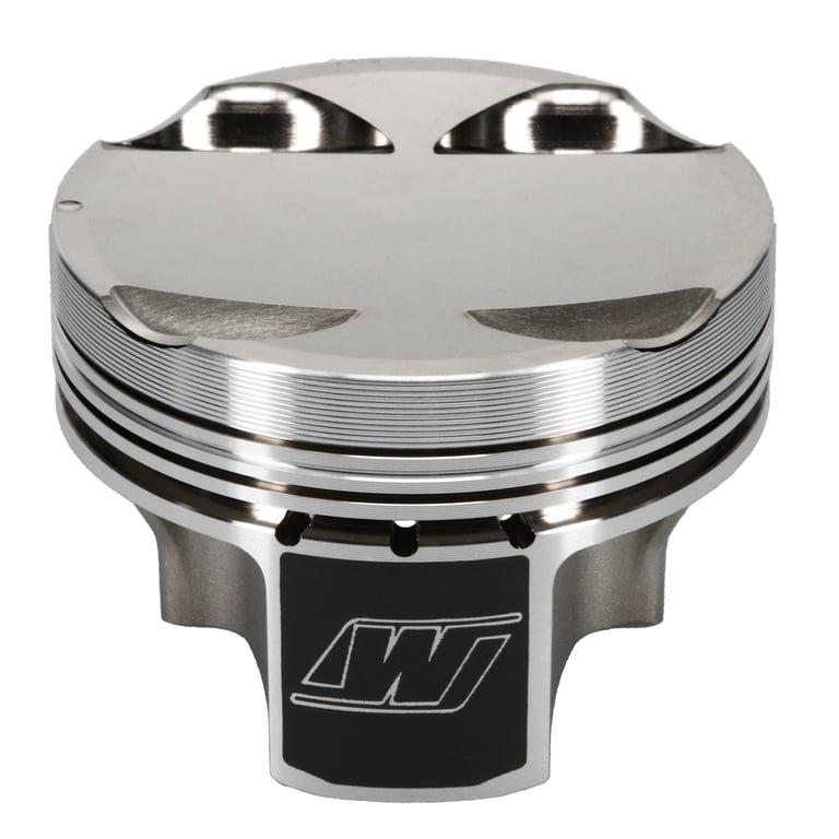 Wiseco Mitsubishi 4G63 Piston Set, 85.25 mm Bore, 34.87 mm Compression Height, 0.8661 in. Pin Diameter, Sport Compact, Set of 4. - K666M8525