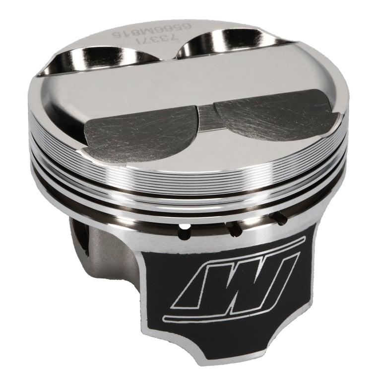 Wiseco Honda B16A Piston Set, 81.50 mm Bore, 30.10 mm Compression Height, 0.827 in. Pin Diameter, Sport Compact, Set of 4. - K566M815AP