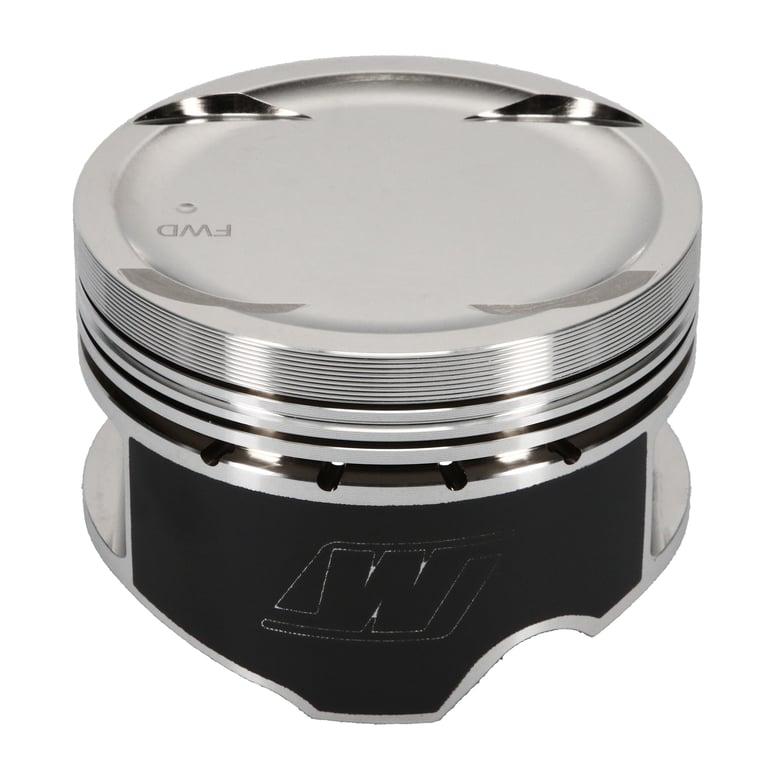 Wiseco Honda B16A Piston Set, 84.00 mm Bore, 30.00 mm Compression Height, 0.827 in. Pin Diameter, Sport Compact, Set of 4. - K567M84AP