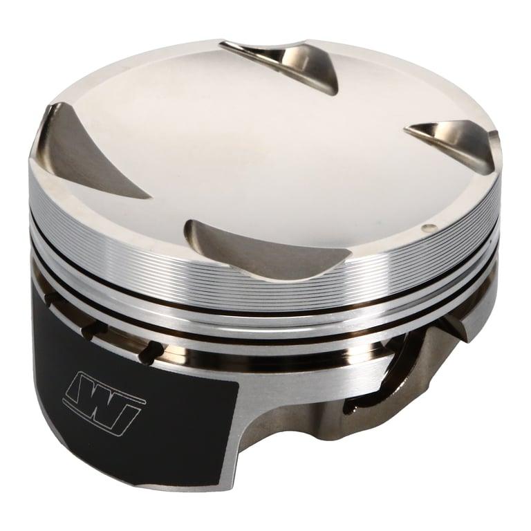Wiseco Mitsubishi 4G63 Piston Set, 86.00 mm Bore, 28.87 mm Compression Height, 0.8661 in. Pin Diameter, Sport Compact, Set of 4. - K667M86