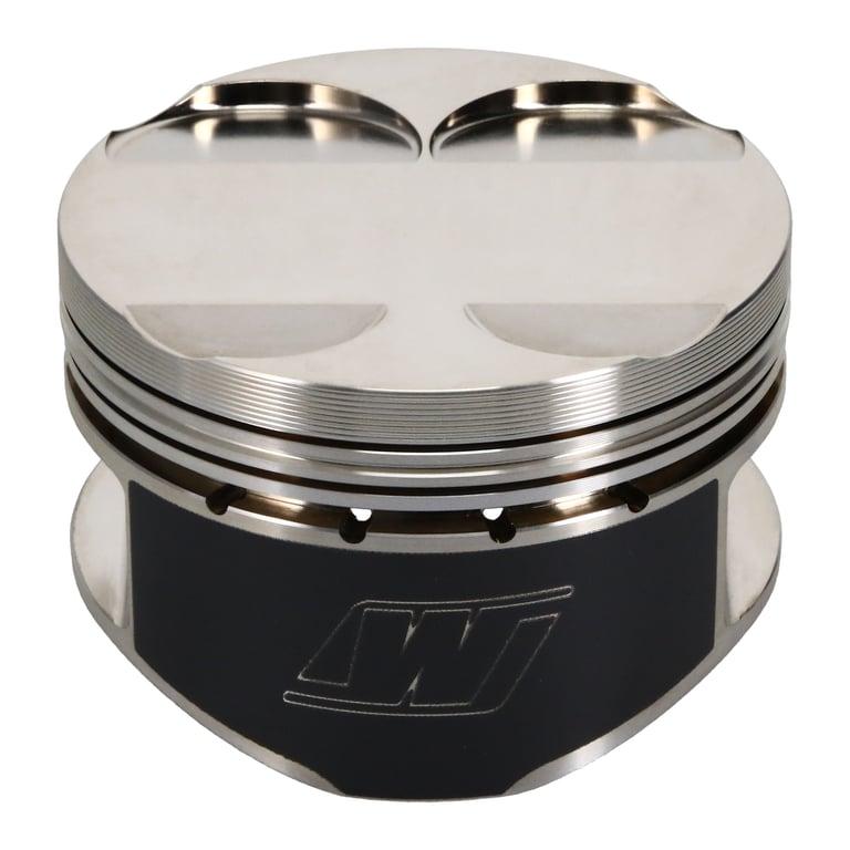 Wiseco Nissan QR25DE Piston Set, 89.50 mm Bore, 32.00 mm Compression Height, 0.7874 in. Pin Diameter, Sport Compact, Set of 4. - K671M8950