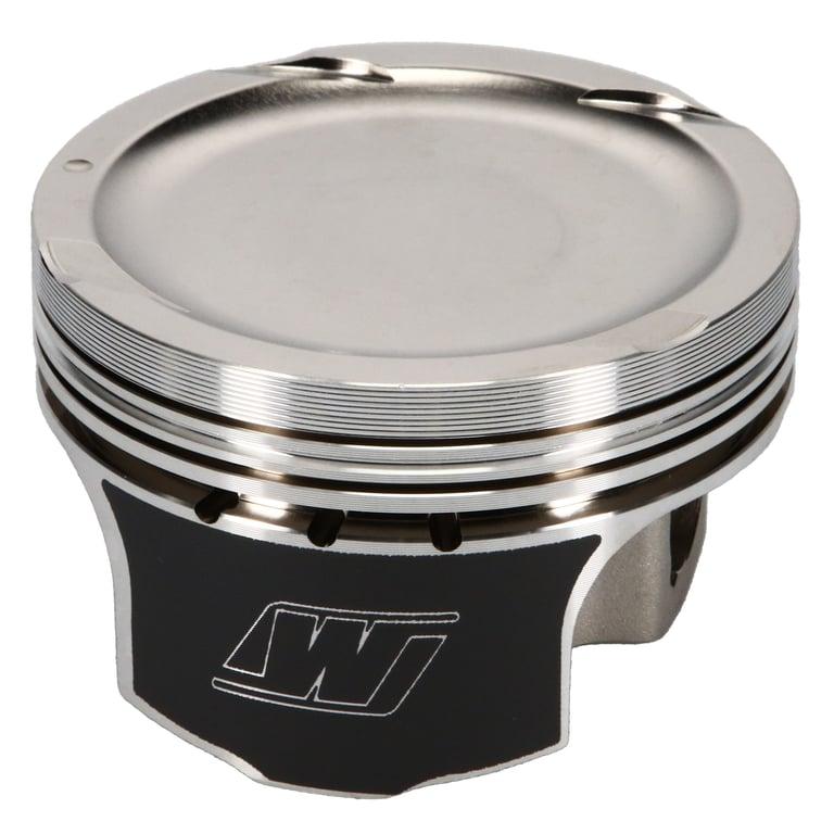 Wiseco Honda R18A Piston Set, 81.50 mm Bore, 28.50 mm Compression Height, 0.7874 in. Pin Diameter, Sport Compact, Set of 4. - K672M815