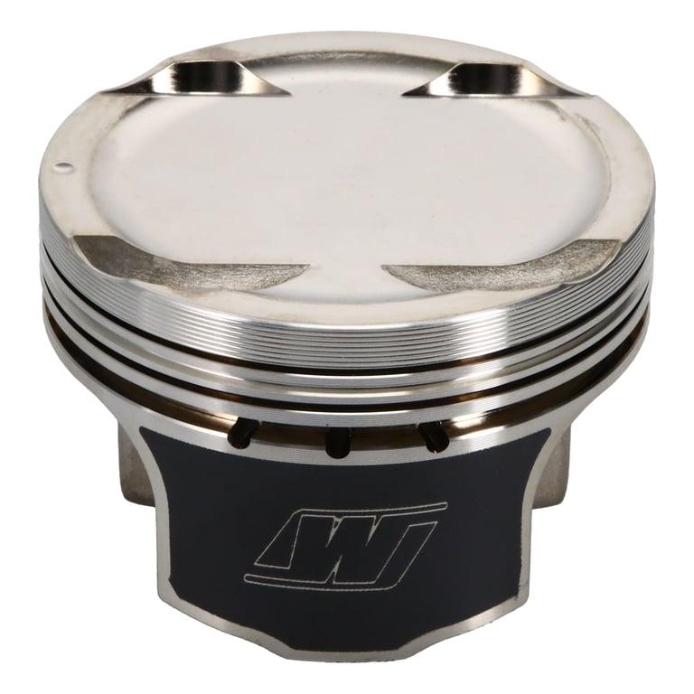 Wiseco Honda B16 Piston Set, 81.50 mm Bore, 30.00 mm Compression Height, 0.8268 in. Pin Diameter, Sport Compact, Set of 4. - K673M815