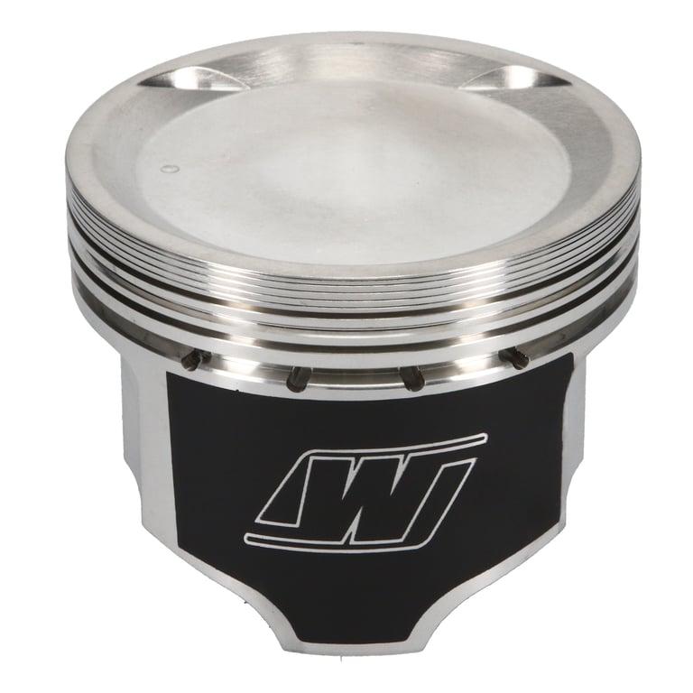 Wiseco Nissan FJ20 Piston Set, 89.50 mm Bore, 32.18 mm Compression Height, 0.866 in. Pin Diameter, Sport Compact, Set of 4. - K574M895