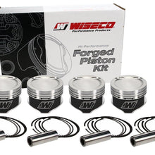Wiseco GM 2.4L Piston Set, 90.00 mm Bore, 30.00 mm Compression Height, 0.866 in. Pin Diameter, Sport Compact, Set of 4. - K584M90
