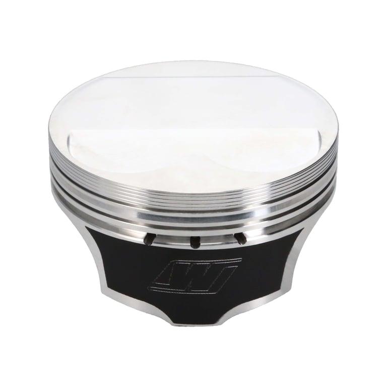Wiseco Nissan VR38DETT Piston Set, 95.50 mm Bore, 34.30 mm Compression Height, 0.9055 in. Pin Diameter, Sport Compact, Set of 6. - K692M955AP