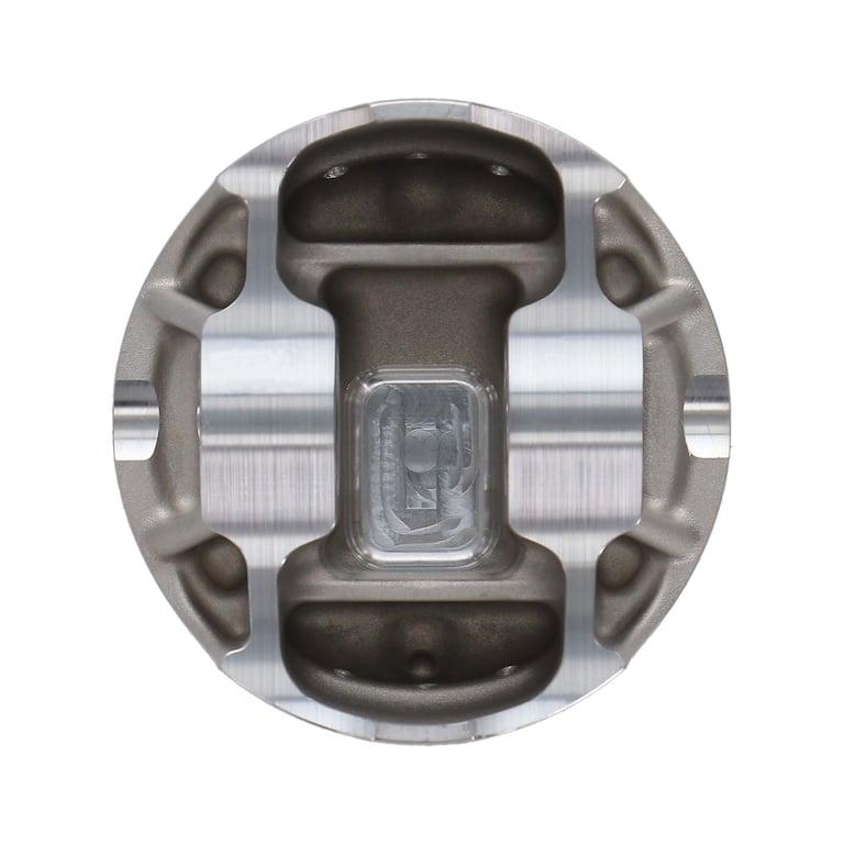 Wiseco Nissan VR38DETT Piston Set, 95.50 mm Bore, 34.30 mm Compression Height, 0.9055 in. Pin Diameter, Sport Compact, Set of 6. - K692M955AP-3D