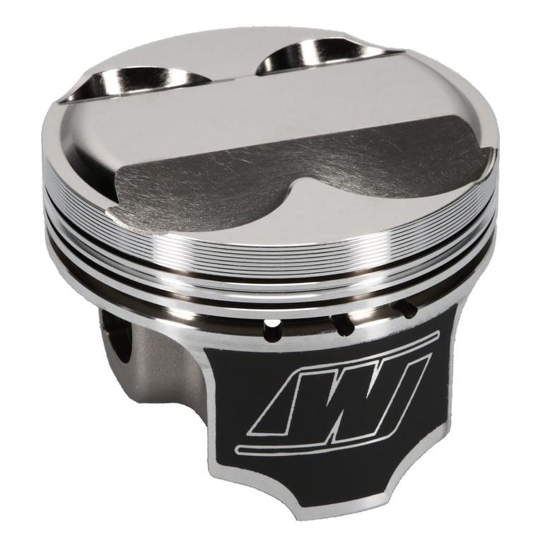 Wiseco Honda B18 Piston Set, 81.50 mm Bore, 30.00 mm Compression Height, 0.8268 in. Pin Diameter, Sport Compact, Set of 4. - K566M815