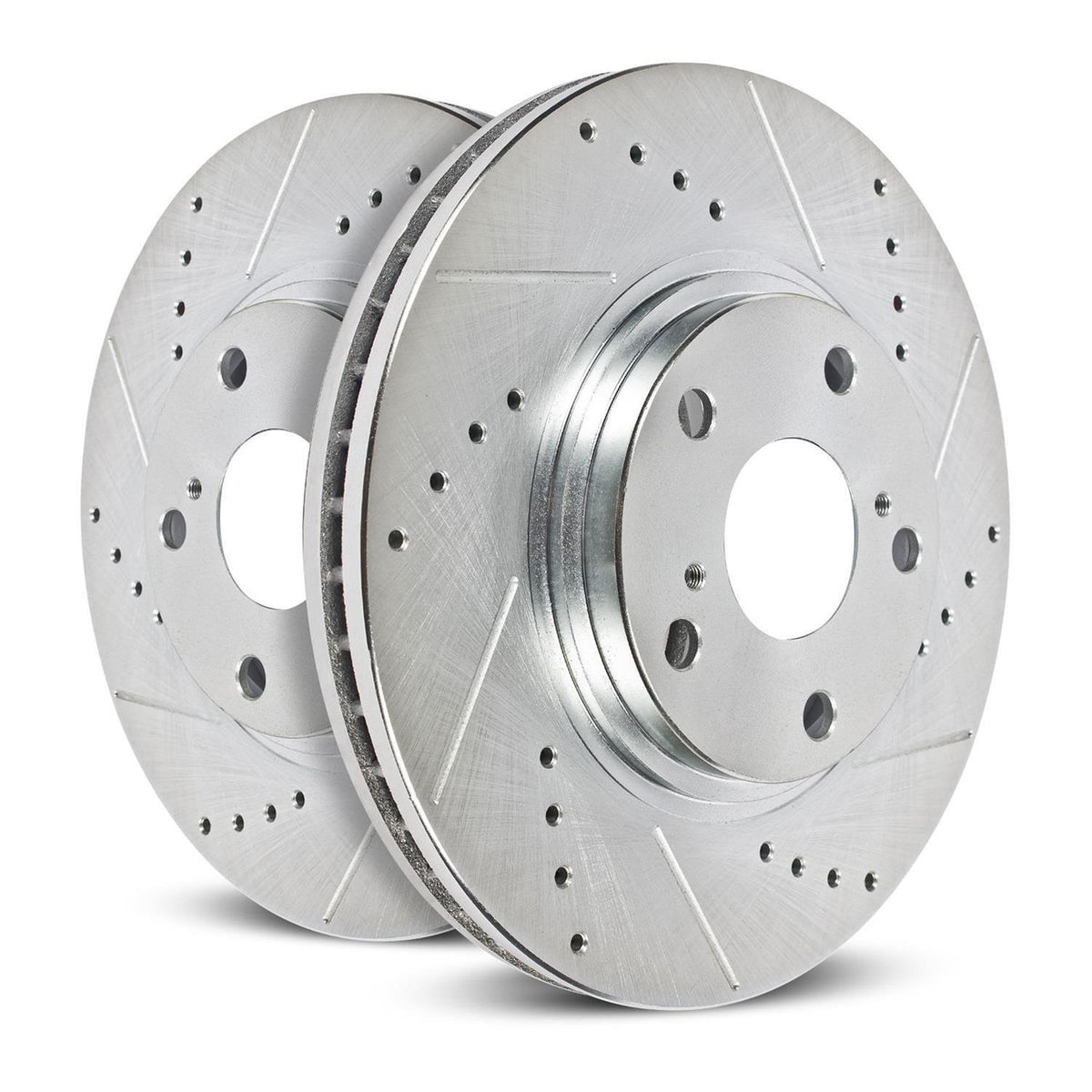 Power Stop 18-20 Land Rover Range Rover Velar Front Drilled & Slotted Rotor - Pair - EBR1684XPR