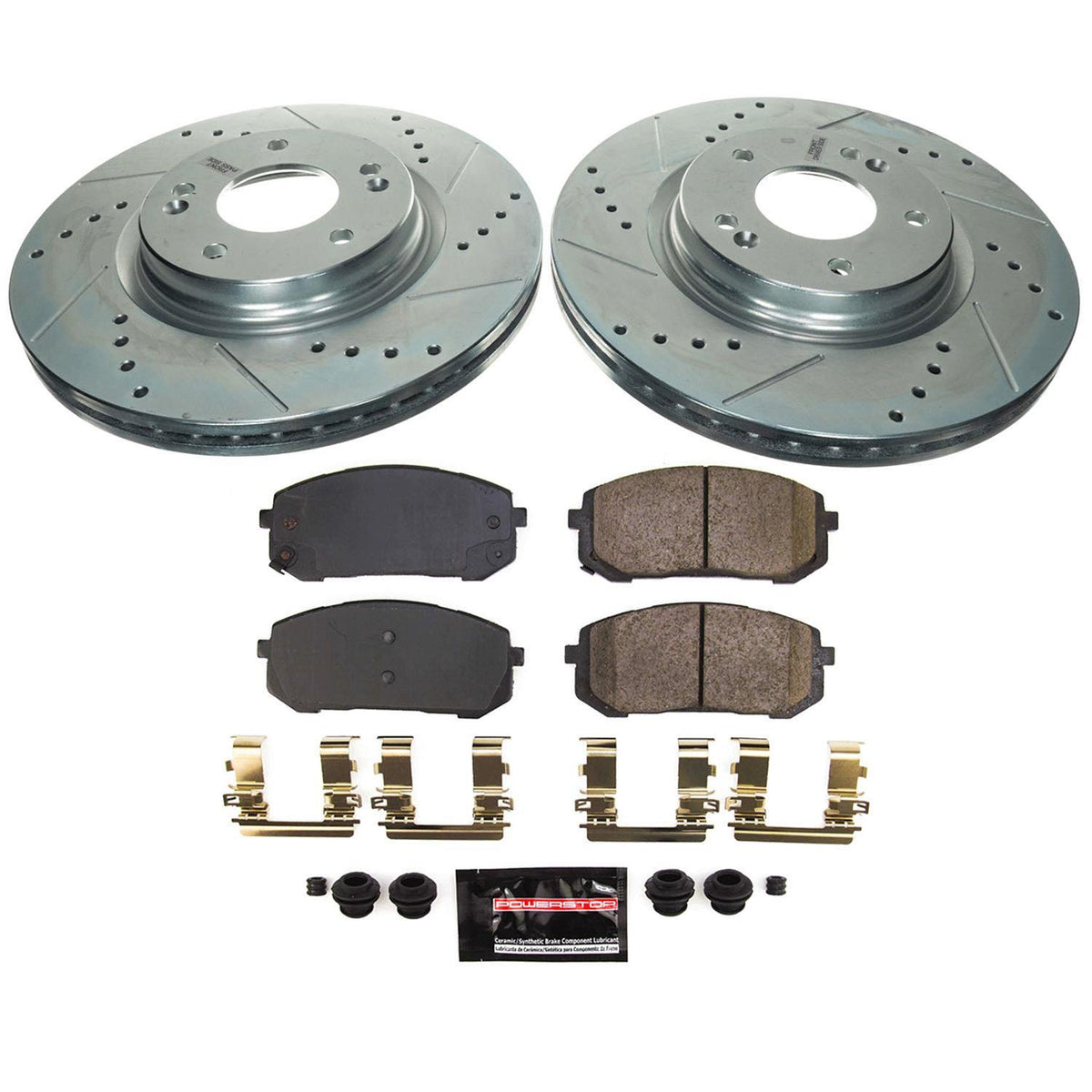 Power Stop 2024 Hyundai Elantra Front Z23 Evolution Brake Kit - K9205