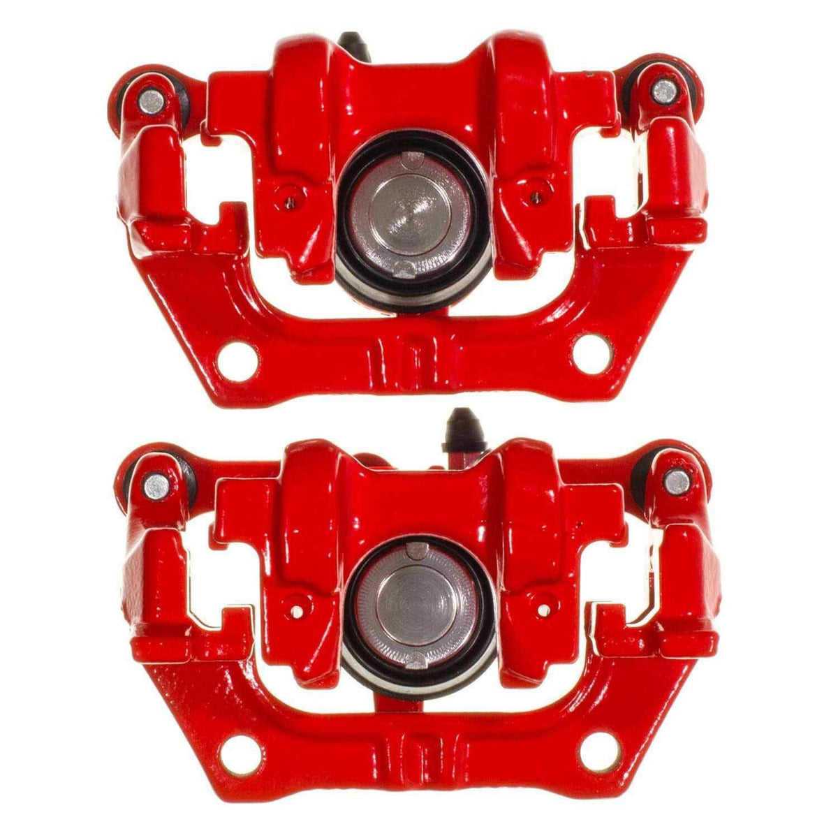 Power Stop 19-22 Honda Insight Rear Red Caliper w/Bracket - Pair - S15156