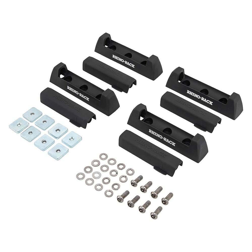 Rhino-Rack Quick Mount Leg Base & Cover w/Hardware - 4 pcs - QMFK02
