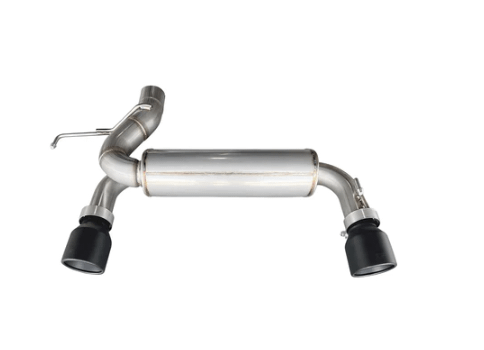 CVF Turbo-Back Exhaust System - Black Tips (2021-2025 Bronco 2.7L) - 27BRTCBE-B