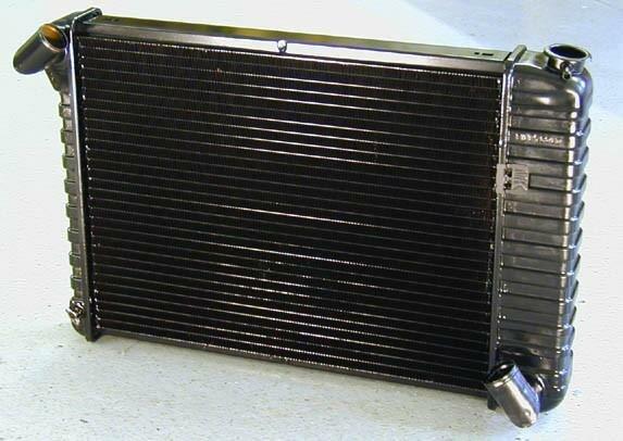 DeWitts 1967-68 Corvette BB  Manual Copper Brass Restoration Radiator - 32-BC67M