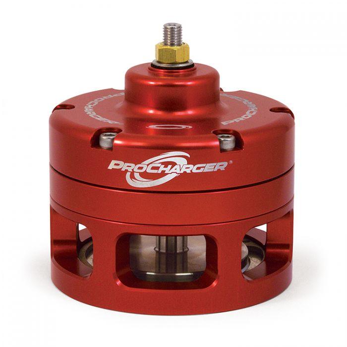 ProCharger Race Valve "OPEN" with Mounting Hardware (Alum. Flange) RED - 3FASS-004