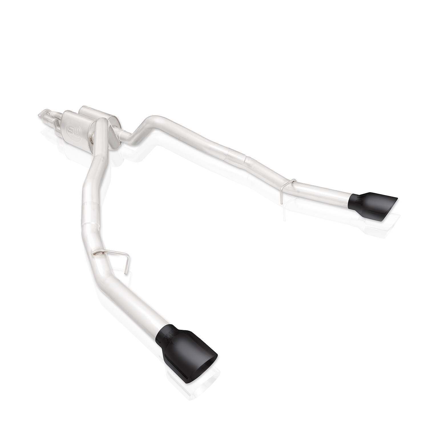 Stainless Works RAM19CBR-B 2019+ Ram Redline Catback With Black Tips (Performance and Factory Connect)