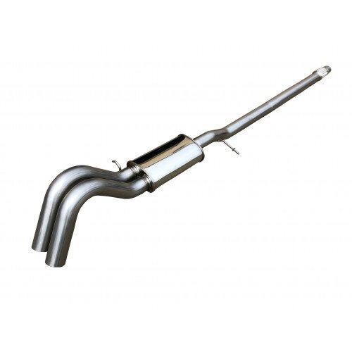 SPD Performance Stainless Steel Cat Back Exhaust Kit - Axle Dump, Dual Exit (2019-2020 Ranger) - CB23R1920-ADF