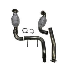 SPD 304SS Alpha Catted Downpipes (2024-2025 Ford Ranger Raptor 3.0L) - FDP30R24SS