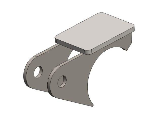 RPG Off-Road RST18 Rear Lower Shock Mounts (2004-2020 Ford F-150 / Gen 1/2 Raptor) - RAPA4040