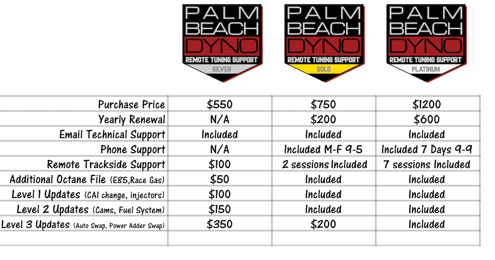 Palm Beach Dyno Custom Tune (Forced Induction)