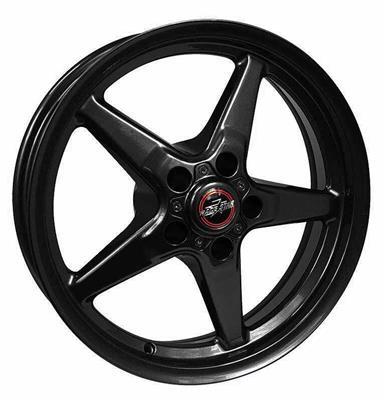 Race Star 92 Drag Star Bracket Racer Gloss Black 15x14 5x4.75BC 4.00BS - 92-514247B