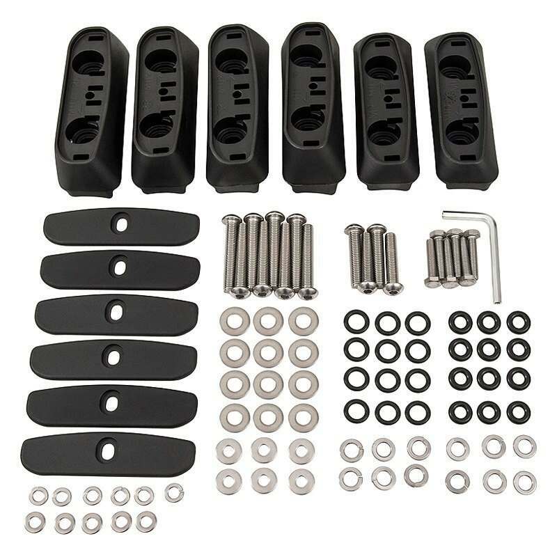 Rhino-Rack 03-09 Toyota Land Crusier Prado RCP Base Kit - 6 pcs - RCP03-BK