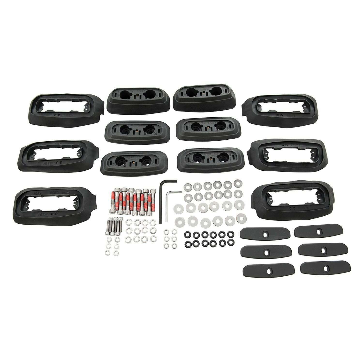Rhino-Rack 10-21 Toyota Land Cruiser Prado RCP Base Kit - 6 pcs - RCP23-BK