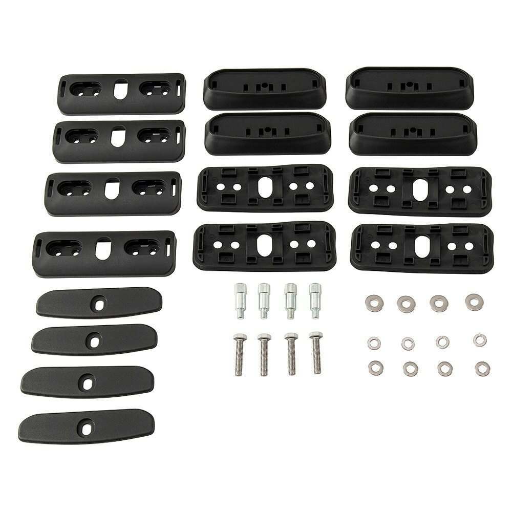 Rhino-Rack Generic RCP Base Kit w/M837 (M6 Stud) - 4 pcs - RCP51-BK