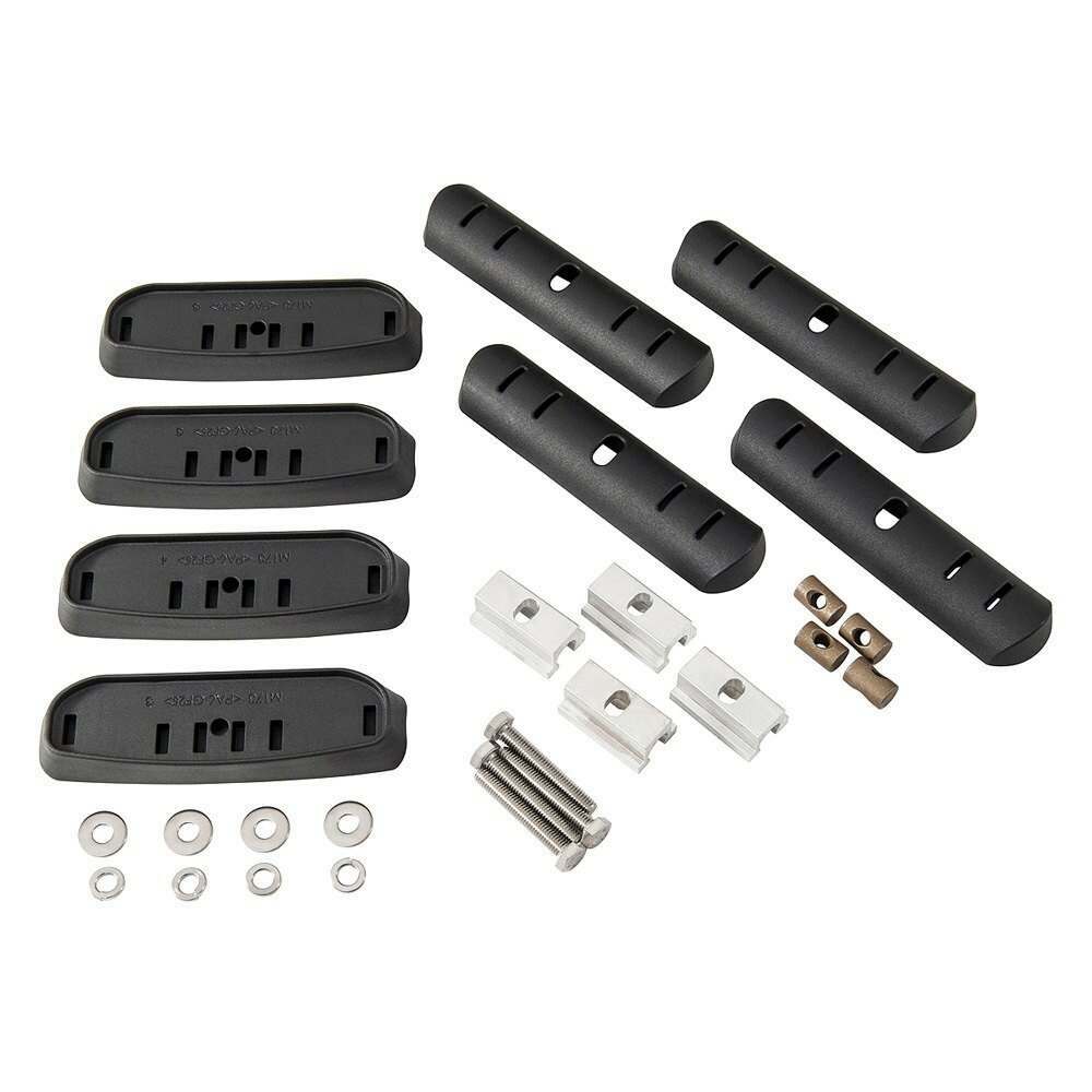 Rhino-Rack 17-21 Nissan Titan RCP Base Kit - 4 pcs - RCP58-BK