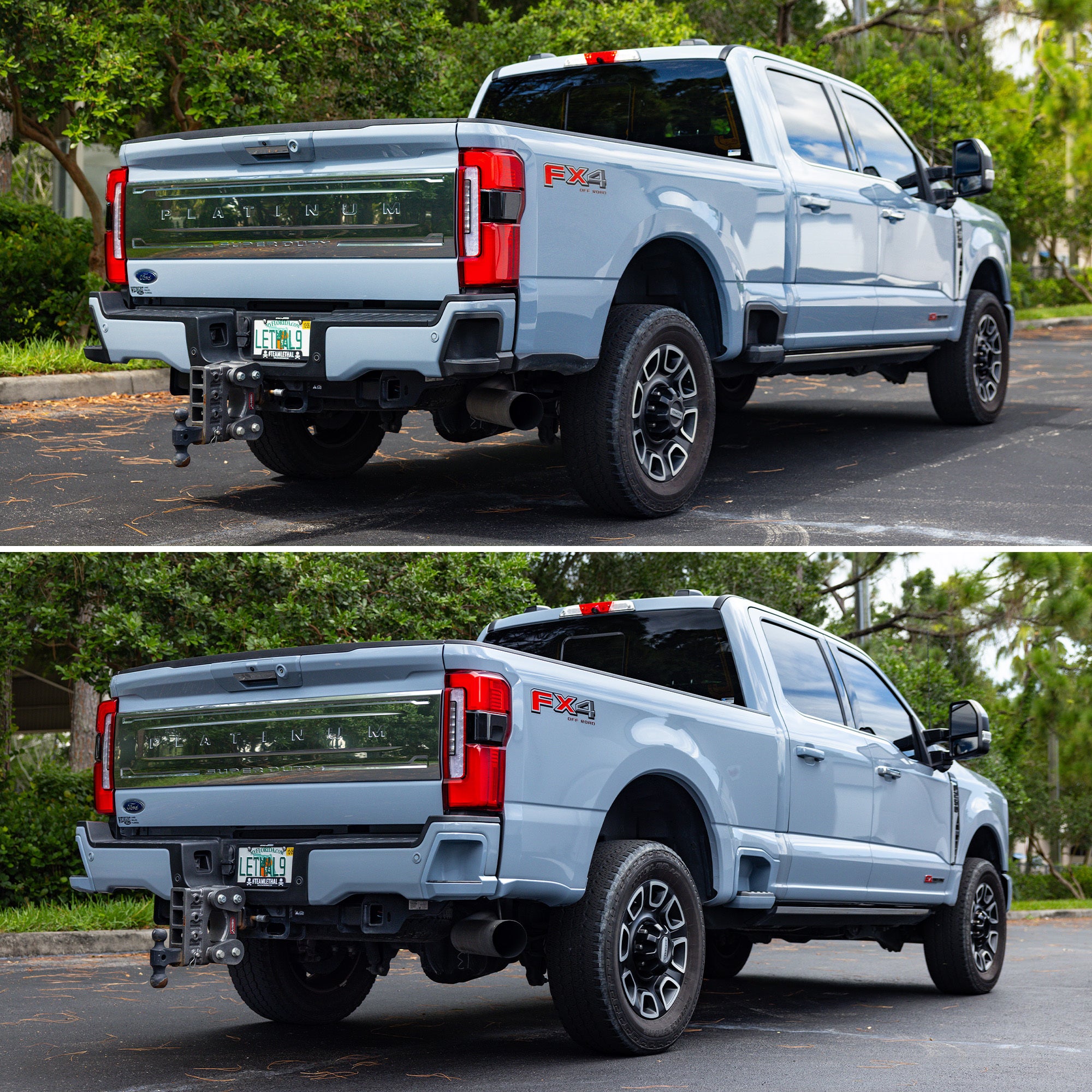 Paint Matched Step Trim for OEM Bed Steps (2023-2026 Super Duty)