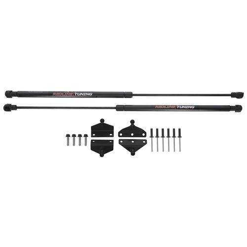 Redline Tuning QUICKLIFT Hood Struts - Fiberglass Hood - Black (1979-1998 Mustang) - 21-11012-02
