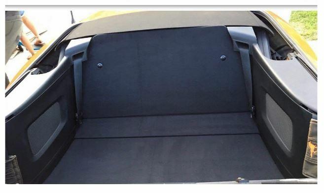 CM Components Rear Seat Delete for 2015-2023 Convertible Mustangs - S550RSD-VERT