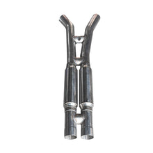 3" Resonated Double H-Pipe (2015-2026 Ford Mustang GT/Dark Horse)