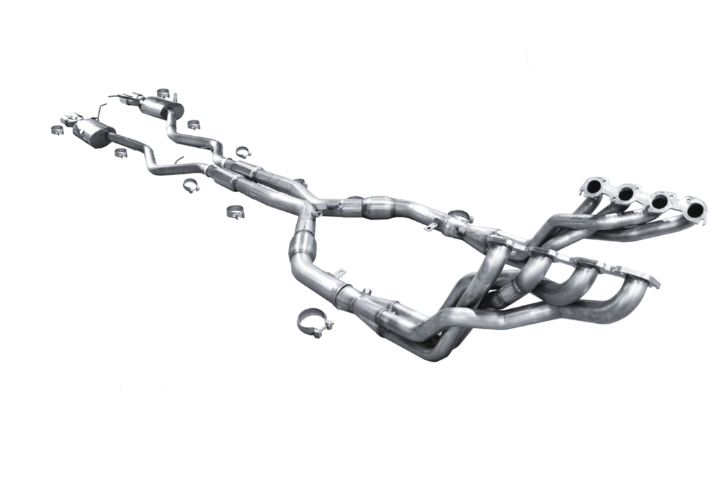 American Racing Headers BMWM3-07158300DFSW 1-5/8” x 3” Headers 3" X-Pipe With Cats S/S Muffler & Quad-Tips (2007-2013 E92 / E90 BMW M3)