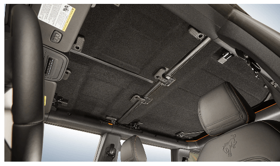 Ford Topliner Roof Kit with Cab Porthole (2021-2025 Bronco) - VM2DZ58521A03T