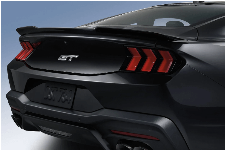 Ford Air Design Gloss Black Rear Deck Spoiler (2024-2026 Mustang Coupe) - VPR3Z-6344210-A