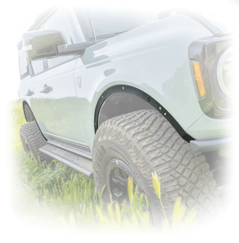 Turn Offroad Fender Deletes (2021-2025 Ford Bronco) - FD1-AD
