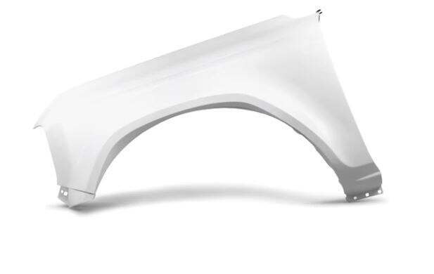 Anderson Composite Fiberglass Front Fenders (2021-2025 Ford Bronco) - AC-FF21FDBR-W-GF