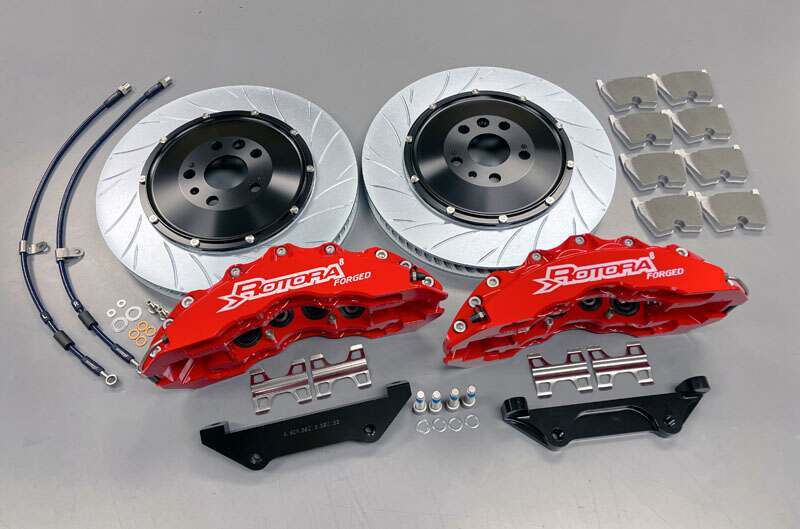 Rotora 8-Piston 405x36 Disc Front Big Brake Kit (2021-2023 Ford F-150 Raptor) - RFK.725.03