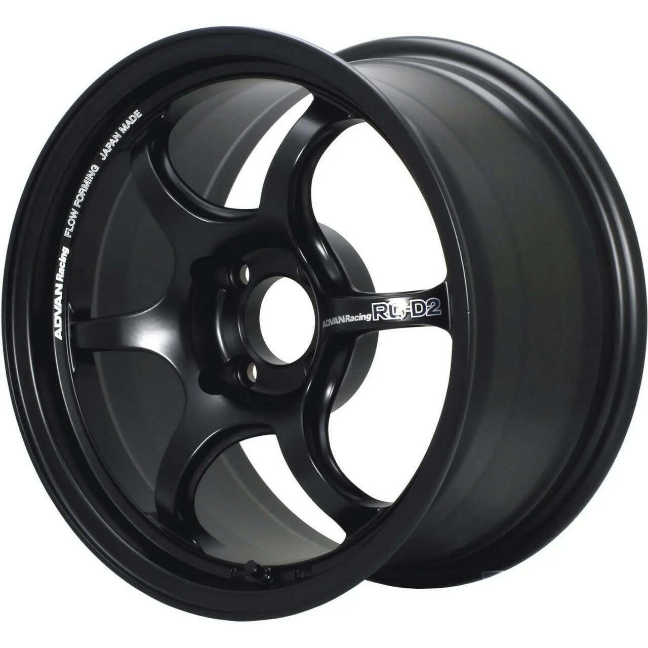 Advan RG-D2 18x11.0 +30 5-114.3 Semi Gloss Black Wheel - YAT8M30ESB
