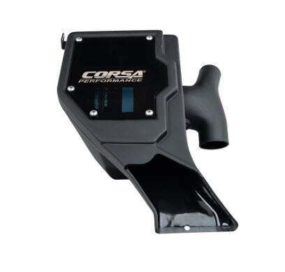 Corsa Closed Box Air Intake - Powercore (Dry) (2021-2025 Ford Bronco 2.7L Turbo) - 470036