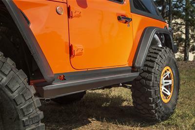 Rugged Ridge Xhd Rock Sliders Steel; 18-21 Jeep Wrangler Jl 2 Door - 11504.33