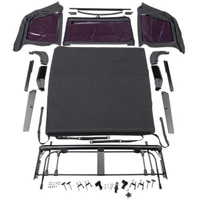 Rugged Ridge Voyager Top;Black Diamond;Jeep - 13860.23