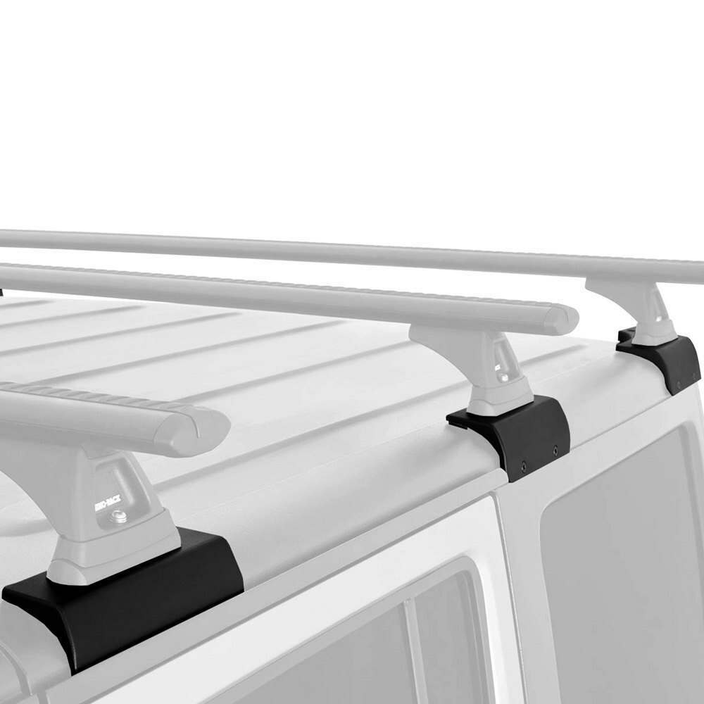 Rhino-Rack 07-18 Jeep Wrangler JK 4 Door 3 Base Backbone Mounting System - RJKB1