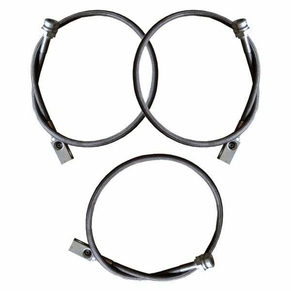 Rock Krawler 97-06 Jeep Wrangler TJ Brake Line Kit - Front & Rear - RK00054