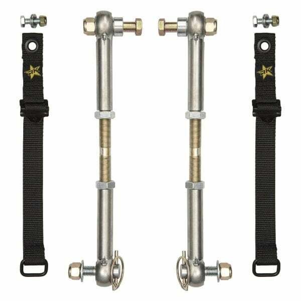 Rock Krawler 07-18 Jeep Wrangler JK/JKU Sway Bar Disconnect Kit - Front - RK04771K