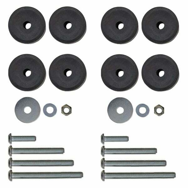Rock Krawler 2018+ Jeep Wrangler JL 2DR / JLU 4DR 2-4in Adj. Front Bump Stop Kit - RK06727
