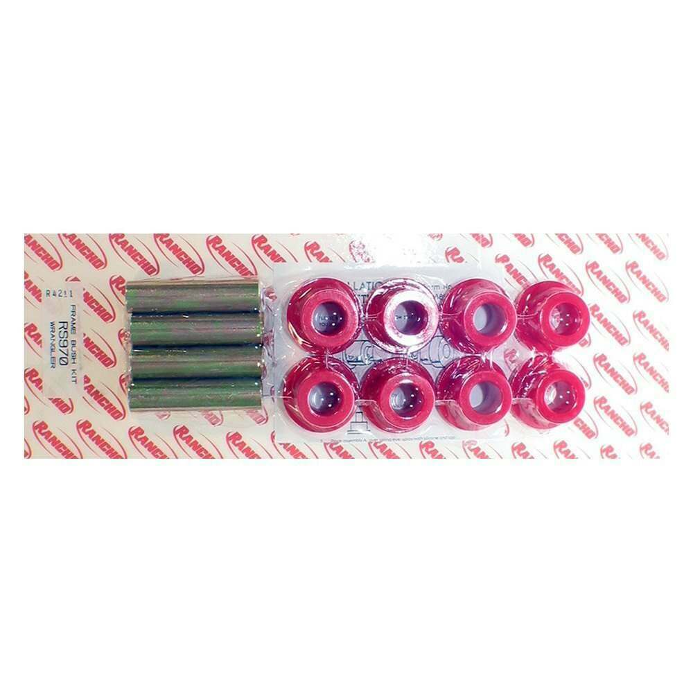 Rancho DuraCrush Ensemble de bagues de suspension (1987-1995 Wrangler) - RS970