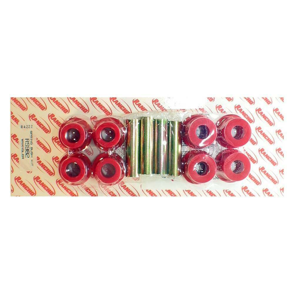 Rancho DuraCrush Juego de Bujes para Ballesta (1987-1995 Wrangler) - RS982