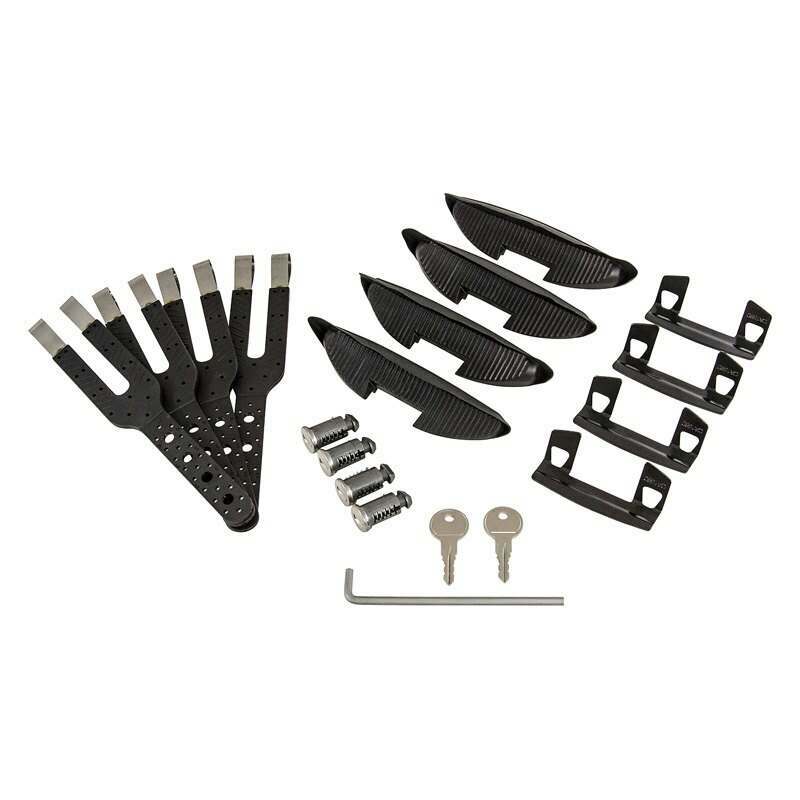 Rhino-Rack StealthBar Hardware Kit - Short Strap/Custom Rubber - RSK03